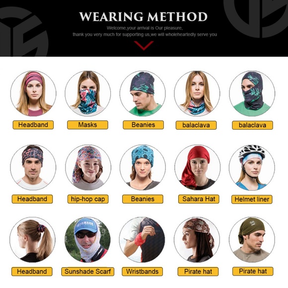 3D UV Chimp UV Neck Gaiter for Sun Wind Dust - Picture 3 of 5